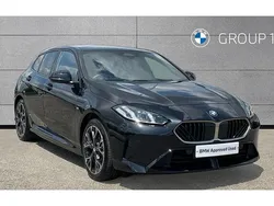 Black sapphire metallic paint Used 2024 BMW 120 M Sport Hatchback | £27,350 (Good price)