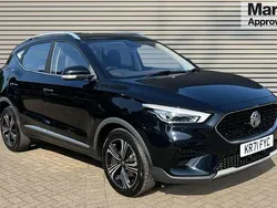 Black Used 2022 MG ZS Excite Sedan | £11,388 (Fair price)