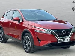 Red Used 2024 Nissan Qashqai Tekna SUV | £29,385 (A bit pricey)