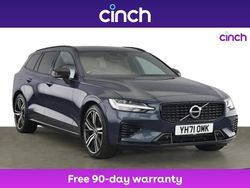 Blue Used 2021 Volvo V60 R-Design Estate | £22,999