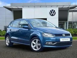 Blue Used 2016 VW Polo SEL Hatchback | £13,449 (A bit pricey)