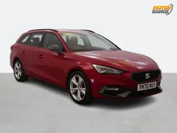 Red Used 2021 Seat Leon FR Estate | £14,495 (Fair price)