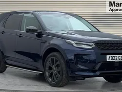 Metallic portofino blue Used 2022 Land Rover Discovery Sport SE Dynamic SUV | £33,210 (Fair price)