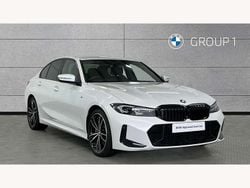 White Used 2023 BMW 320e M Sport Sedan | £34,595 (Fair price)