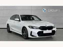 White Used 2023 BMW 320e M Sport Sedan | £36,990 (A bit pricey)