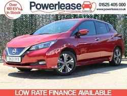 Red Used 2021 Nissan Leaf N-Connecta Hatchback | £11,444 (Super price)