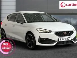 White Used 2023 Cupra Leon Hatchback | £19,699 (Fair price)