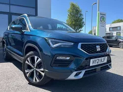 Blue Used 2021 Seat Ateca SE Technology SUV | £14,980 (Fair price)