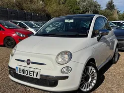White Used 2010 Fiat 500 Lounge Hatchback | £4,299 (Good price)