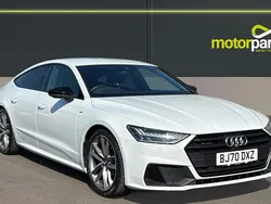 White Used 2020 Audi A7 Competition Hatchback | £28,000 (Fair price)