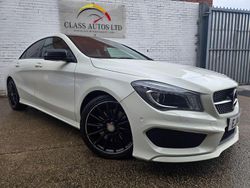 White Used 2014 Mercedes CLA220 AMG Sedan | £8,922 (Fair price)