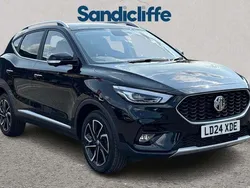Metallic black pearl Used 2023 MG ZS Exclusive Sedan | £16,959 (Fair price)