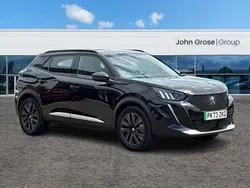 Black Used 2023 Peugeot e-2008 Premium SUV | £18,295 (Fair price)