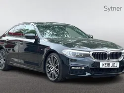 Black Used 2018 BMW 540 M Sport | £31,000 (A bit pricey)
