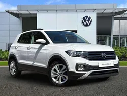 White Used 2022 VW T-Cross SE SUV | £17,491 (Fair price)
