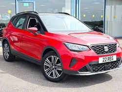 Red Used 2022 Seat Arona SE Technology SUV | £15,689 (Fair price)