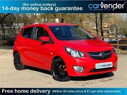 Red Used 2017 Vauxhall Viva Hatchback | £4,682 (Fair price)