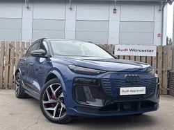 Black Used 2024 Audi Q6 e-tron Comfort SUV | £61,490