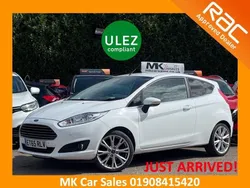 White Used 2016 Ford Fiesta Titanium X Hatchback | £5,795 (Fair price)