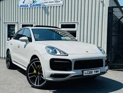 Grey Used 2022 Porsche Cayenne Platinum Edition SUV | £62,500 (A bit pricey)