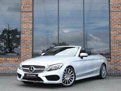 Silver Used 2017 Mercedes C250 AMG line Cabriolet | £18,250 (Fair price)
