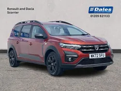 Metallic terracotta bronze Used 2022 Dacia Jogger Extreme MPV | £14,750 (Fair price)
