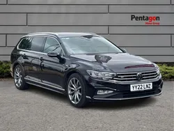 Black Used 2022 VW Passat R-line Estate | £22,800 (A bit pricey)