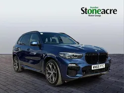 Blue Used 2019 BMW X5 M Sport SUV | £35,990 (Fair price)