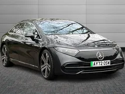 Grey Used 2022 Mercedes EQS450+ Exclusive Luxury Sedan | £56,990
