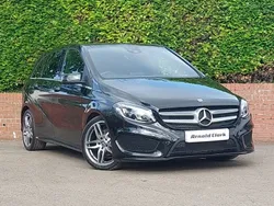 Black Used 2017 Mercedes B200 AMG Line Premium Plus MPV | £11,498 (Fair price)