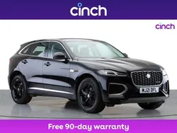 Black Used 2021 Jaguar F-Pace R-Dynamic SUV | £23,999 (Good price)
