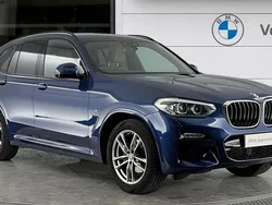 Blue Used 2019 BMW X3 M Sport SUV | £27,000 (Fair price)
