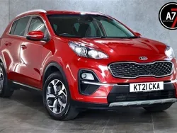 Red Used 2021 Kia Sportage 2 SUV | £13,790 (Fair price)