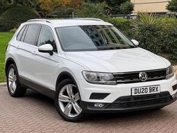 White Used 2020 VW Tiguan Match SUV | £16,100 (Fair price)