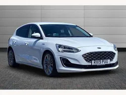 White Used 2019 Ford Focus Vignale Hatchback | £12,990 (Fair price)