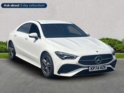 White Used 2024 Mercedes CLA200 Executive Coupe | £26,992 (Fair price)