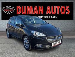 Black Used 2016 Vauxhall Corsa Hatchback | £9,495 (A bit pricey)