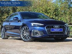Blue Used 2023 Audi A5 S-Line Coupe | £25,489 (Good price)