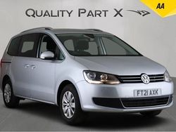 Silver Used 2021 VW Sharan SE MPV | £16,388 (Fair price)
