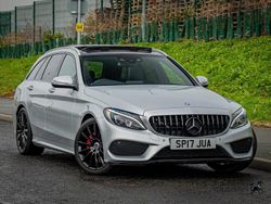 Silver Used 2017 Mercedes C220 AMG Line Premium Estate | £16,000 (Fair price)