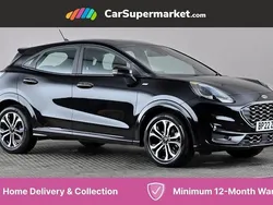 Black Used 2022 Ford Puma Gen-E ST-Line Hatchback | £13,997 (Fair price)