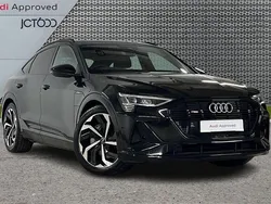 Black Used 2022 Audi e-tron Sportback Black Edition SUV | £32,224 (Fair price)