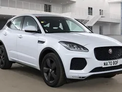 White Used 2021 Jaguar E-Pace Chequered Flag SUV | £22,650 (Fair price)