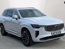 White New 2025 Volvo XC90 Ultra SUV | £61,490