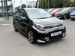 Midnight black Used 2023 Kia Picanto 4 Hatchback | £14,000 (A bit pricey)