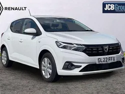 White Used 2022 Dacia Sandero Comfort Hatchback | £9,295 (Good price)