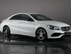 White Used 2016 Mercedes CLA220 AMG line Sedan | £10,675 (Fair price)