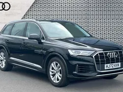 Black Used 2022 Audi Q7 Sport SUV | £39,115 (Fair price)