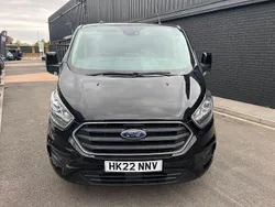 Black Used 2022 Ford Transit Custom Limited Van | £22,440 (Fair price)