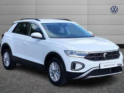 White Used 2025 VW T-Roc Life SUV | £22,990 (Fair price)